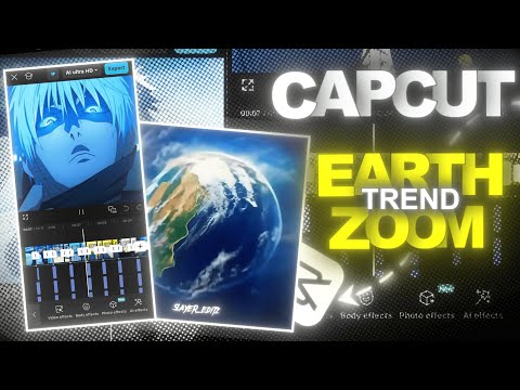 How To Make Earth Zoom Edit In Capcut Tutorial | #anime #edit #jjk #gojo #capcut #tutorial #trending