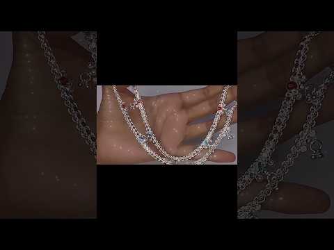 Silver Payal Design 🤍#shorts #viral #jewellerydesign  #jewellery #ring #viral #gold #trending #viral