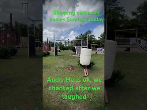 #sundayfunday #containerhousebuild #yolo #familytime #shenanigans #countrykids