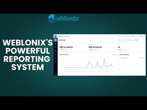 All in one Restaurant management software Reporting app Demo