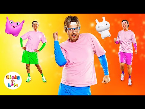 Let’s Get Moving with Ricky! 🕺 Fun Workout Song for Toddlers