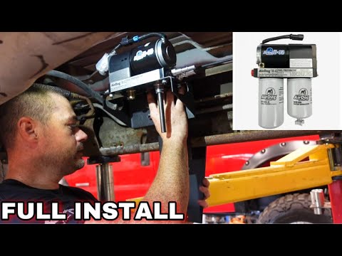 How To Install 01-10 Airdog Lift Pump On A Duramax