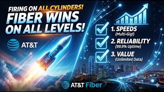 AT&T Hitting, Fiber the Driving Force Fixing All Problems! 