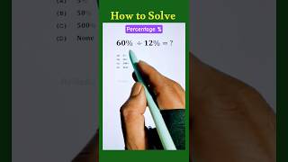 Percentage Math Question #shorts #percentage #percentage_math #maths