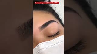 Permanent Eyebrows filling kaise kare 😍|| #shorts #permanenteyebrows #eyebrow #eyebrows