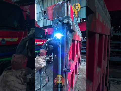 Heavy Metal Welding in Action! ⚙️ #Fabrication #Welding #MetalWork #WeldersLife #education #shorts