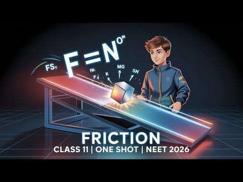 Friction ONESHOT Revision | Physics Revision for NEET | LAW OF MOTION