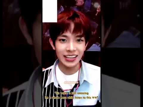 Heeseung Singing “ I love you baby “ fansign