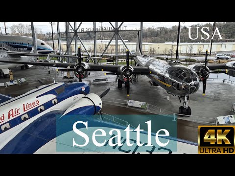 Exploring Seattle, USA I 2025 I 4K I Part 3 : Museum of Flight