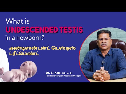 What is undescended testis in a newborn?  | அன்டிஸன்டன்ட் டெஸ்டிஸ்  ட்ரீட்மெண்ட் | Dr.Kasi | #தமிழ்