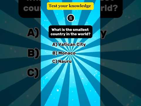 Test your knowledge #quiz #trivia #challenge #iqtest