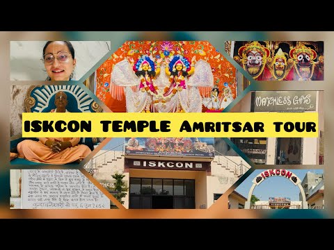 Aao chalte hai mandir 🛕| Iskcon temple vrindavan garden tour Vlog| Hare Krishna |