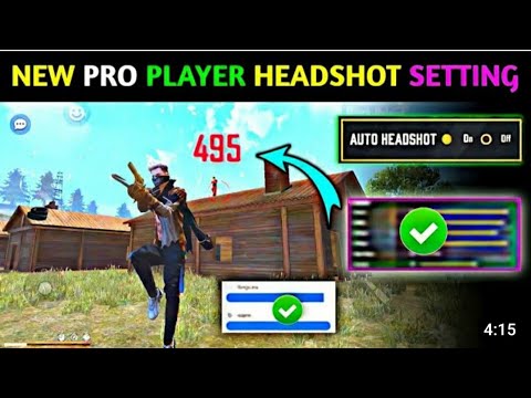 New Headshot Setting Free Fire 2021 😈 | Free Fire Auto Headshot Setting | 2gb, 3gb, 4gb, 8gb Setting