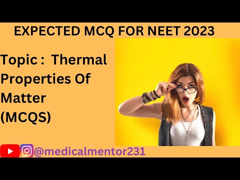 EXPECTED MCQS for NEET 2023 ||@medicalmentor231 ||