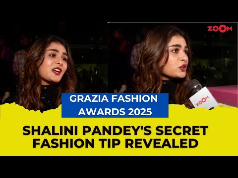 Shalini Pandey shares her TIMELESS fashion mantra at Grazia Fashion Awards after winning BIG