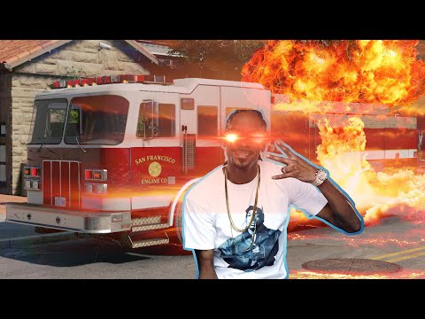 Snoop Dog Bouncing Firetruck | meme