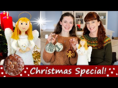 Snowflake Angels, Gingerbread & a Swiss Woollen Mill - Ep. 139 - Fruity Knitting