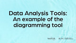 Data Analysis Tools: an example of the diagramming tool