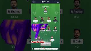 MI vs RCB Dream Team Prediction|RCB vs MI Fantasy11 |Hyderabad vs Gujarat IPL 2025 20TH T20 Match