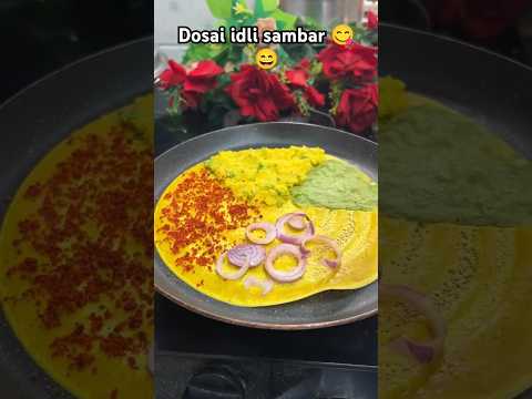 Dosa idli sambar chutney chutney viral video🤪 |😂Dosa idli song #trending #dosa #viralvideos #funny