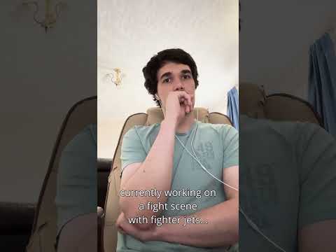 #writing A Scene With Fighter Jets #silentvlog #dailyvlog