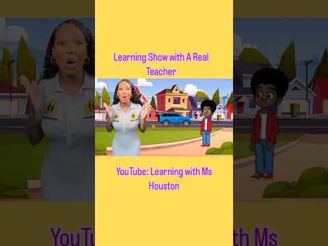 Do you look both ways before you cross the street ? 👀 #kidSongs #educational