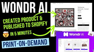 Wondr AI Review: Transform Your Print-on-Demand Business Overnight!