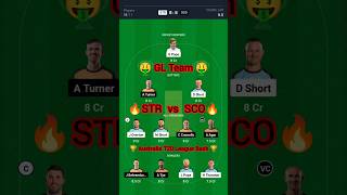 STR vs SCO Dream11 Prediction, Adelaide Strikers vs Perth Scorchers Dream11 Team Prediction, BBL14