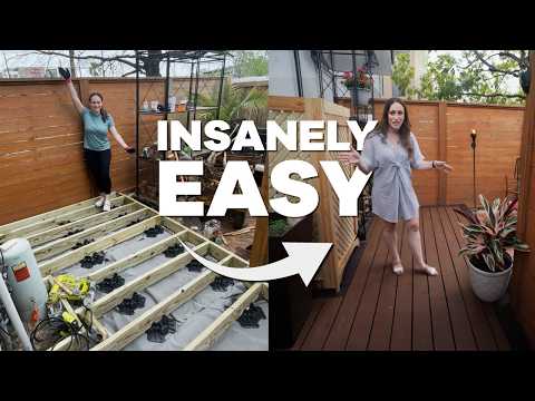 This floating deck transformed my yard! Super easy with TuffBlock.