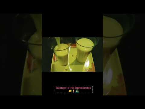 Healthy Mango Milkshake 😋 #shorts #mangoshake #easyrecipe