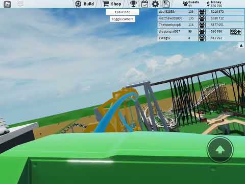 I made Tempesto in Theme Park Tycoon 2 (POV ride)