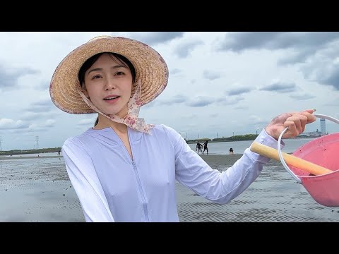 潮干狩りをしていたら大変なことに| 温泉女子| 温泉 女子