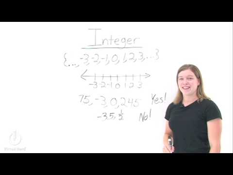 What's an Integer?