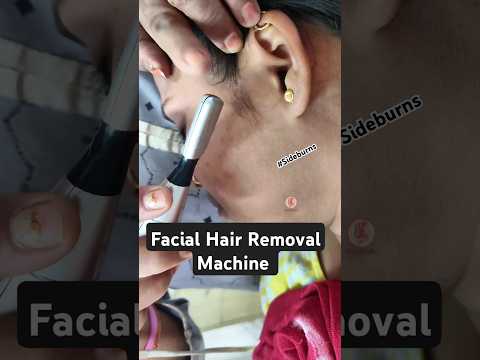 Facial Hair Machine #sideburns #facialhair #hairremoval