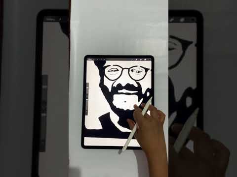 Manikuttan||BB3 Malayalam session 3||Easy stencil drawing of Manikuttan