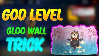 Free Fire Gloo Wall Tricks Mobile👽