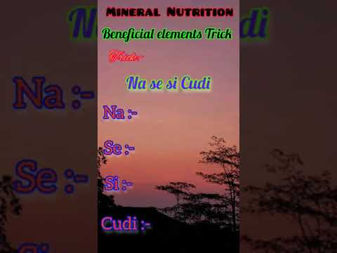 Mineral Nutrition Tricks Class 11 biology #neetsupermaster #neetsupporterr #neet #aiims #medical