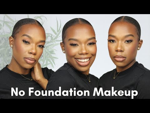 No Foundation Everyday Makeup For Black Women Using Affordable Products- Quick and Easy