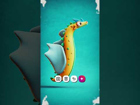 Dangerous animated dragon 🐲 #shorts #@Animationvideo_66