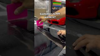 Is PPF worth it? Comment down below what you think 🤔 #ppf #carprotection #carcare #tint #fyp #viral