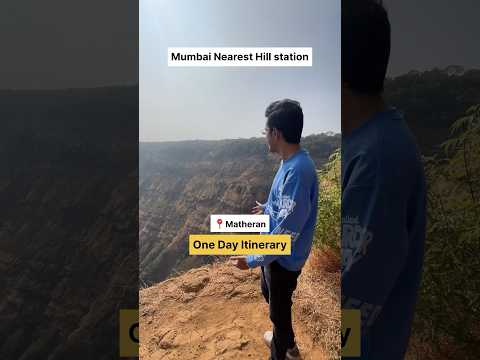 Matheran Hill Station One Day Itenary 😍 #shorts