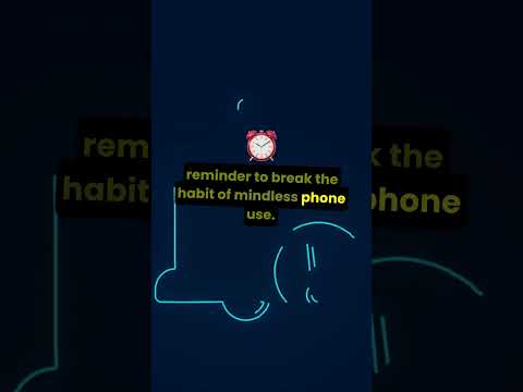 App to prevent Mindless Phone Use