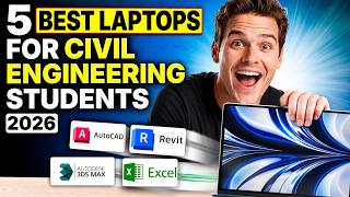 5 Best Laptops for Civil Engineering Students 2026 | Stop Wasting Money!