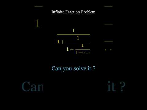 The Hidden Value of This Never-Ending Fraction!