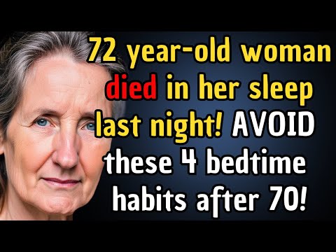 72 Year Old Woman JUST Died in Her Sleep! 4 Bedtime Habits You Must Avoid After 70 | Barbara O'Neill
