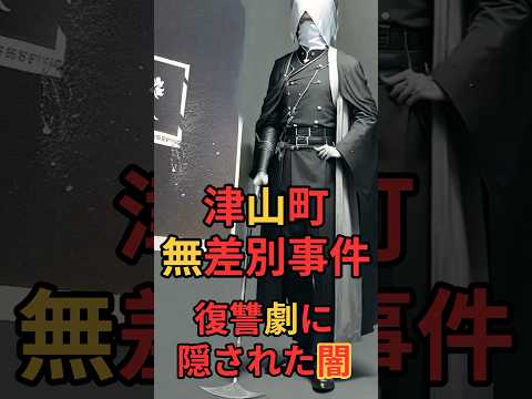 津山町 無差別事件！ 復讐劇に隠された闇⁈