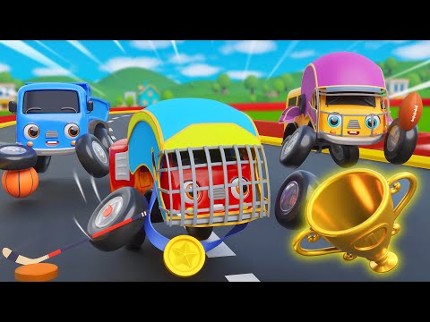 Baby Car Song | A Sport Day | Nursery Rhymes & Kids Songs - Baby Car Songs TV
