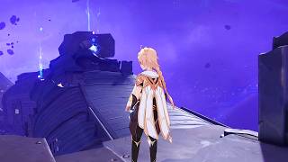 Traveller Aether, Paimon and Alyosha enter the Shadow Realm - Genshin Impact 7.0
