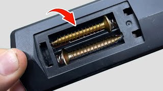 99% of People Don't Know this Secret! and Will Never Have to Pay for Batteries Again - Creative Tips