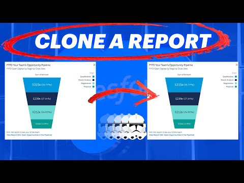 How To Clone A Salesforce Report